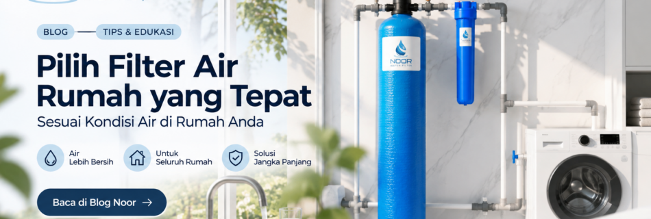 Filter air rumah Noor Water Filter